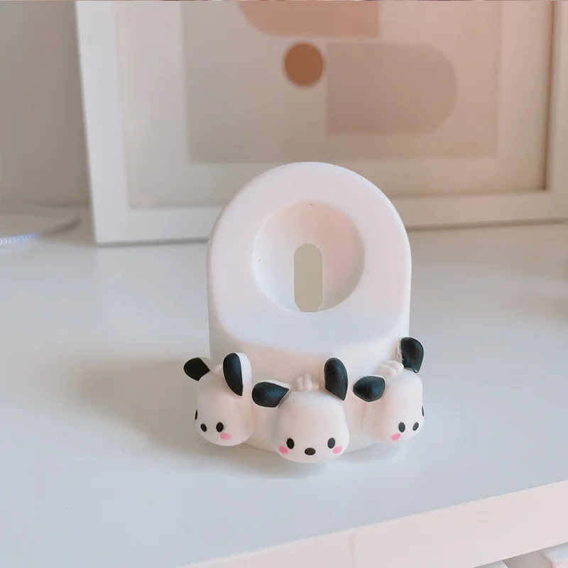 Wireless Charger Stand 41 45mm For iWatch 38 42 40mm 44mm Cute 3D Cartoon Charging Bracket For Apple Watch 8 SE 7 6 5 4 49 Ultra