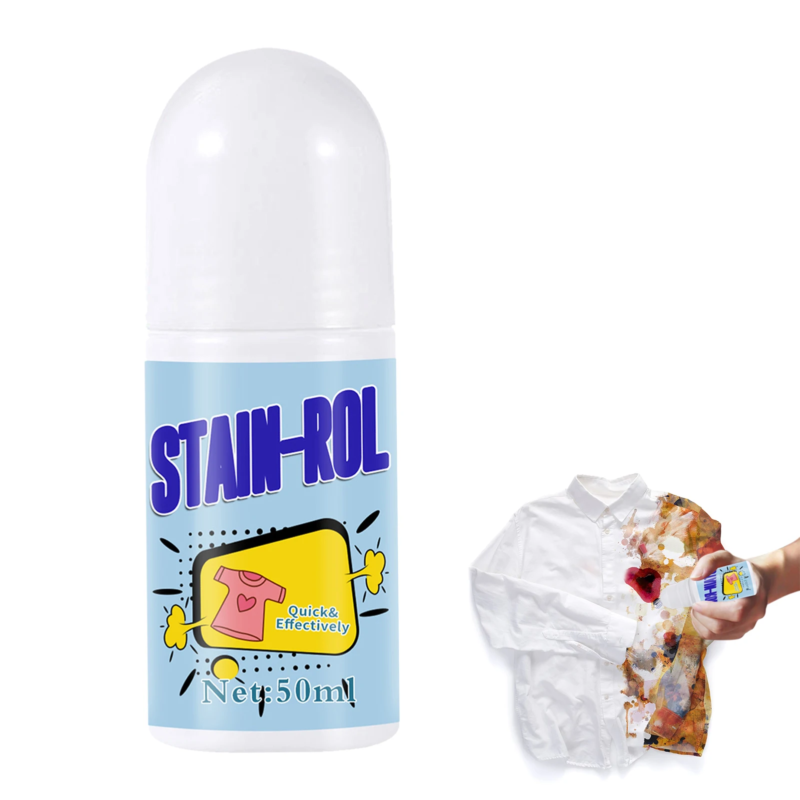 

Устройство для удаления пятен на одежде, устройство для мгновенного удаления пятен с рулонными бусинами, подходит для кофе, чая, вина, молока