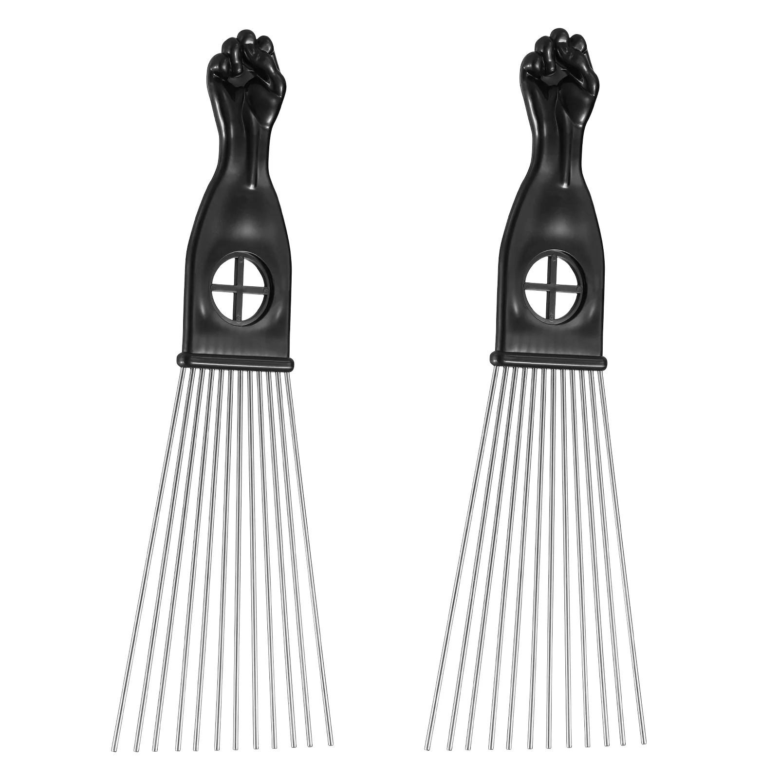 

2pcs Wide Rake Comb Afro Comb Men Lift Teasing Comb Comb Hair Styling Comb Comb for Curly Hair