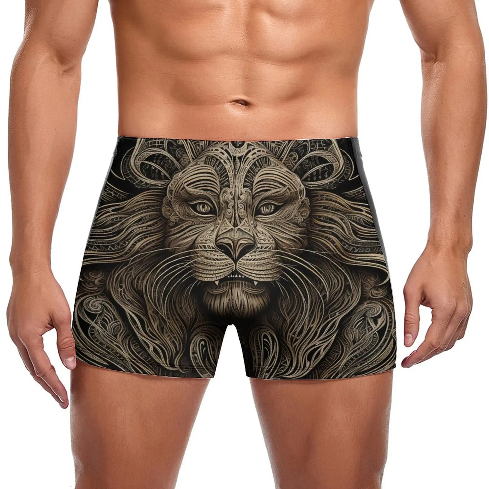 

Трусы-боксеры мужские быстросохнущие, большого размера