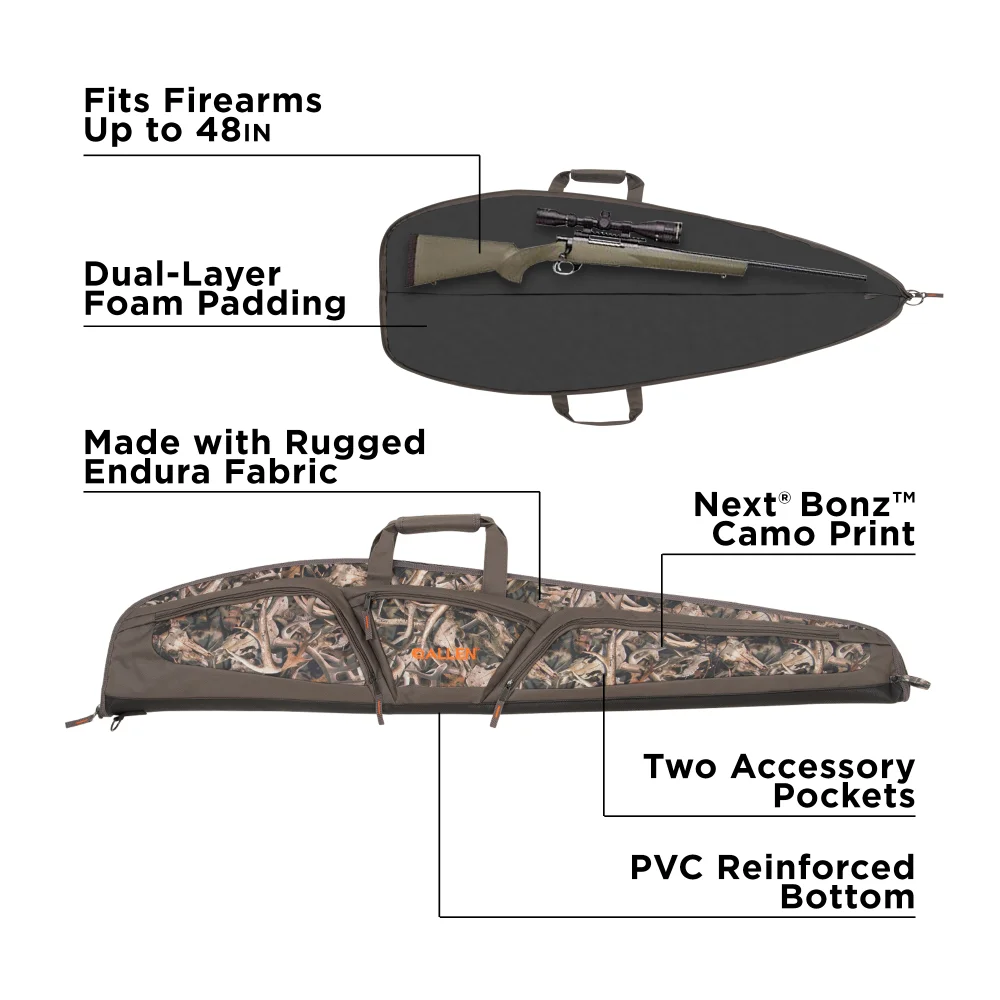 

Allen Company 48" Bonz Firearm Case, Next Bonz Camo, Gun Holster