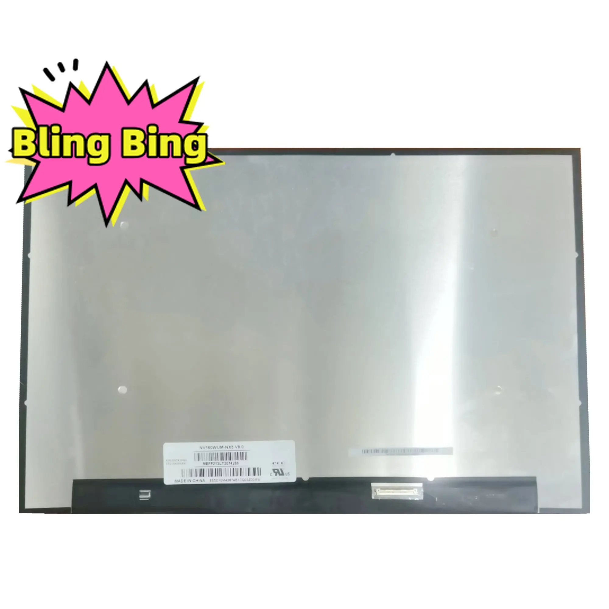 

NV160WUM-NX3 16,0 дюймов 1920 × 1080 40 Сменные булавки панель дисплея матричный ЖК-экран для ноутбука