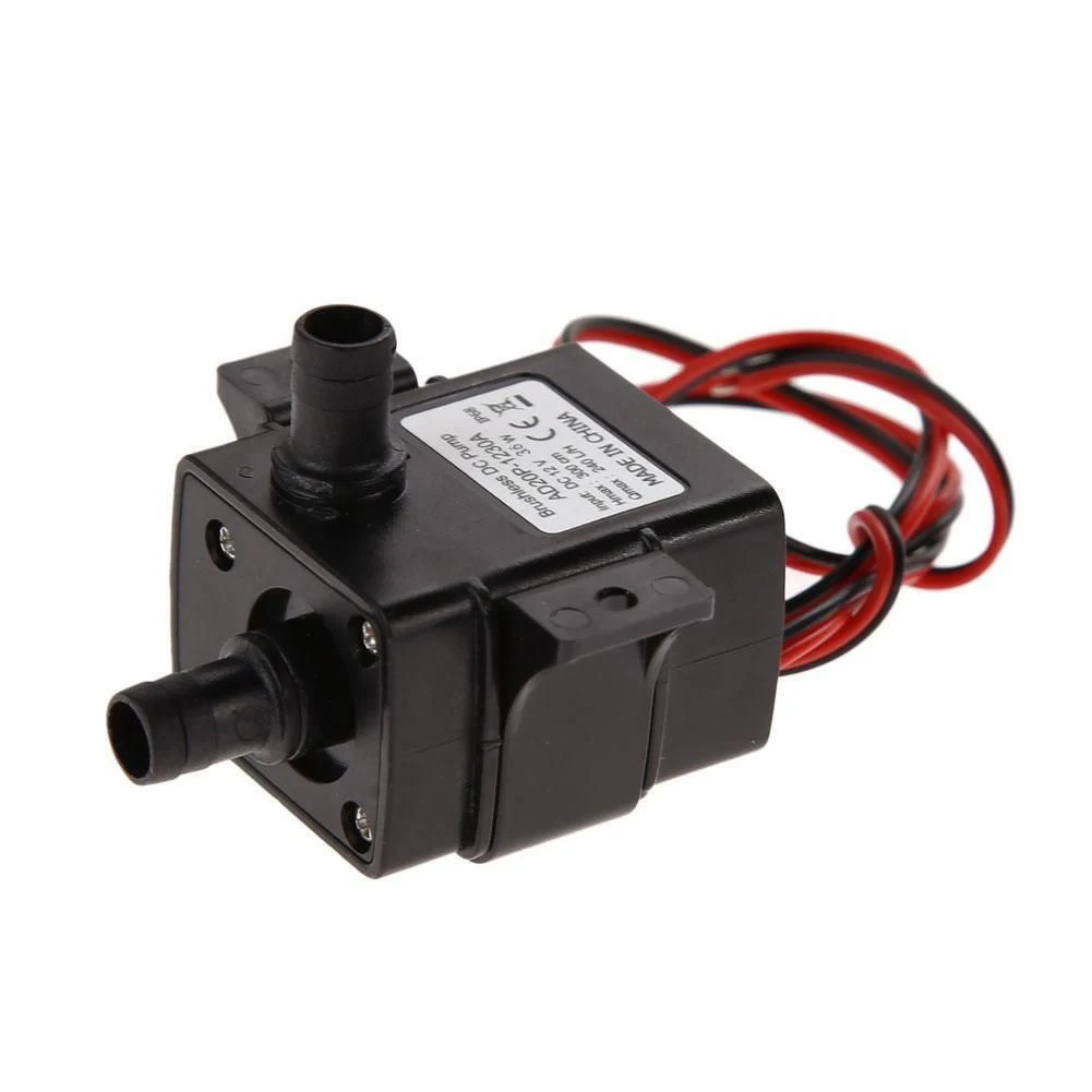 

1pc Water Pump Ultra Low Noise DC 12V 3 M 240 L/H Brushless Submersible Pump Submersible Pump Garden Watering Accessories