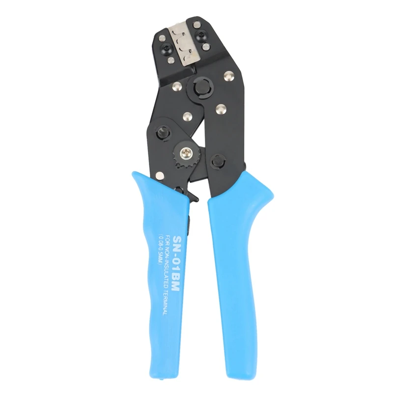 

SN-01BM Terminal Crimping Pliers Multi-Purpose Crimping Pliers For Terminal Crimping Ratchet Press-Insertion Spring