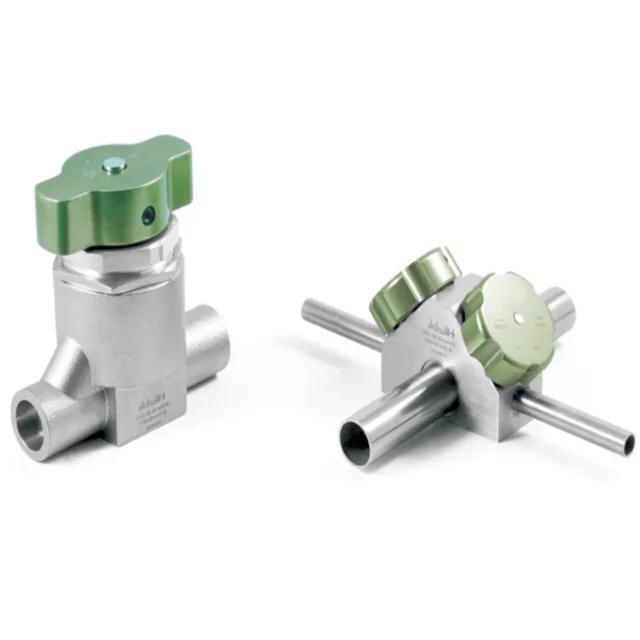 Мембранный клапан сверхвысокой чистоты из нержавеющей стали Hikelok/солнцевой