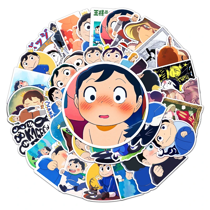 

Cartoon Anime Kawaii Ranking of Kings Stickers for Laptop Suitcase Stationery Waterproof Decals Album Graffiti Kids Toys Gifts
