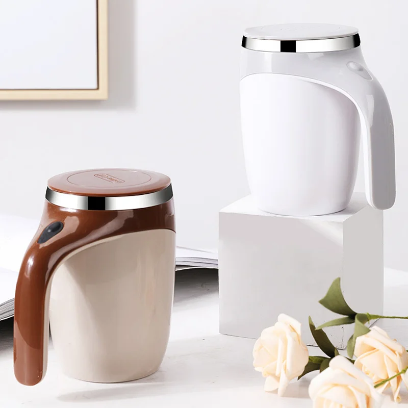 380ml Automatic Self Stirring Magnetic Mug Stainless Steel C