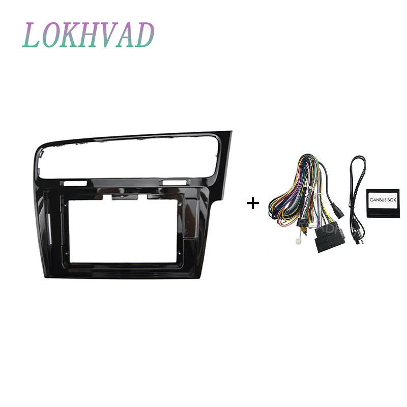 

Автомобильное радио для vw volkswagen golf 7 2012-2020 RHD LHD Android 2 Din стерео монтажная рамка лицевая панель комплект рамки