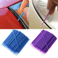 100 piecespiecelot paint brush repair paint mini brush head car mini brush head car parts head mini spray car applicator stick