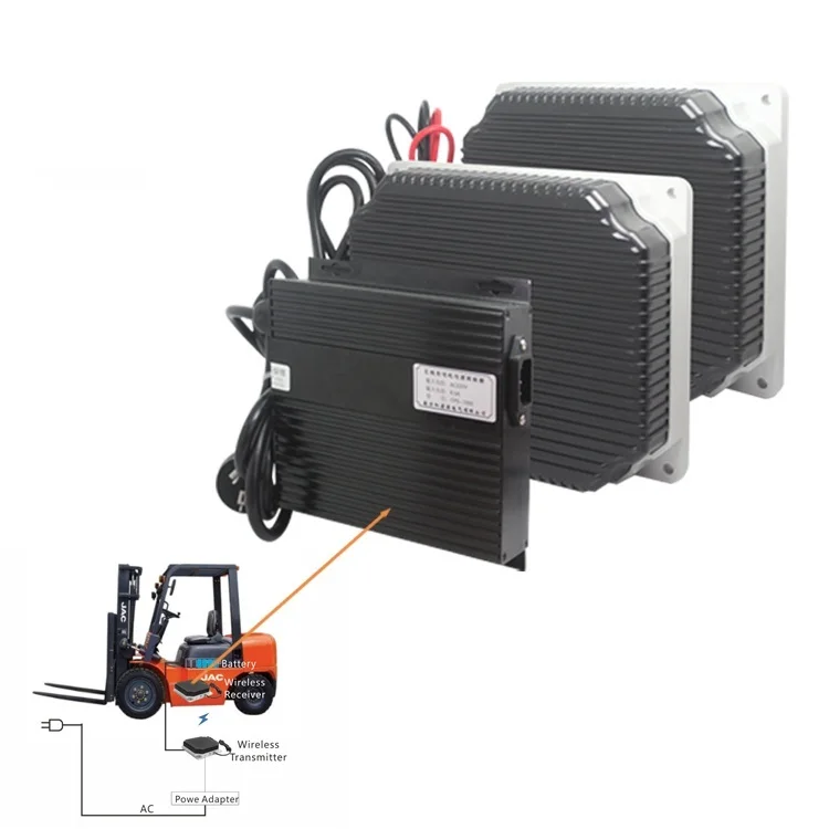 Universal Golf Cart Battery Wireless Charger Receiver Coil Mobile Robot Agv Wireless Charger Receiver
