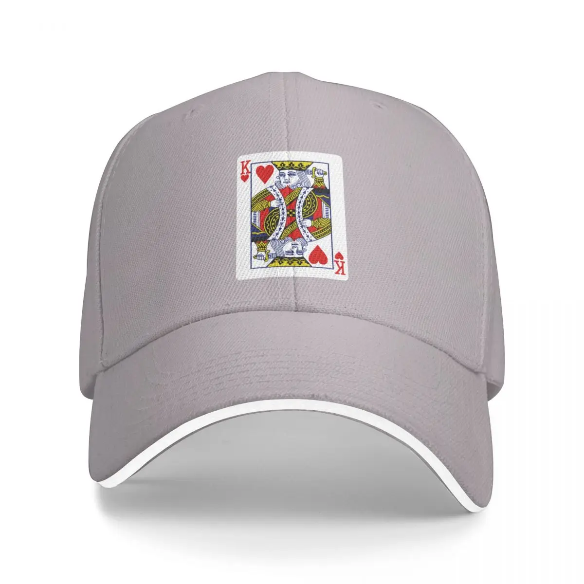 

King of Hearts Playing Card Cap Baseball Cap hats baseball cap Men caps Women's 1