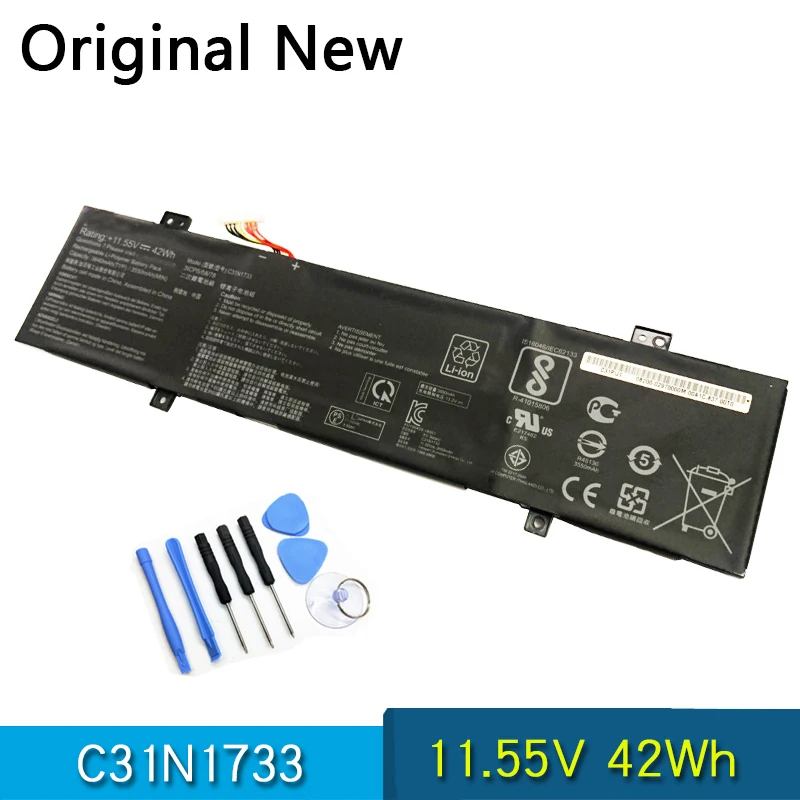 Новый оригинальный C31N1733 Аккумулятор для ноутбука ASUS TP412UA TP412UA-EC207T VivoBook Flip 14