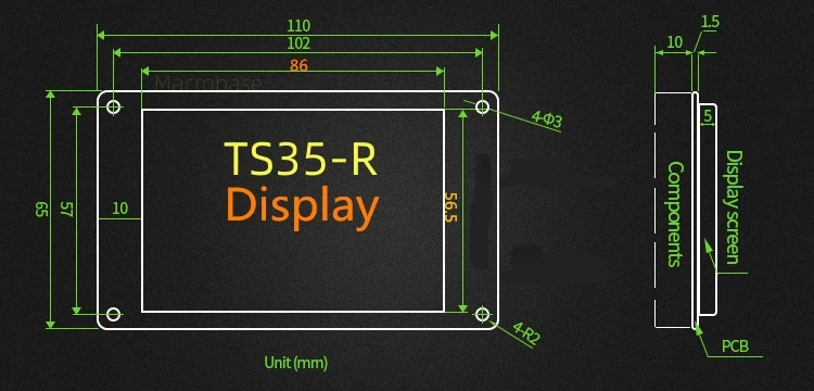 MKS TS35-R TS24-R сенсорный экран TS35 TS24 дисплей для DLC32 V2.1 плата управления 32 бита ЧПУ
