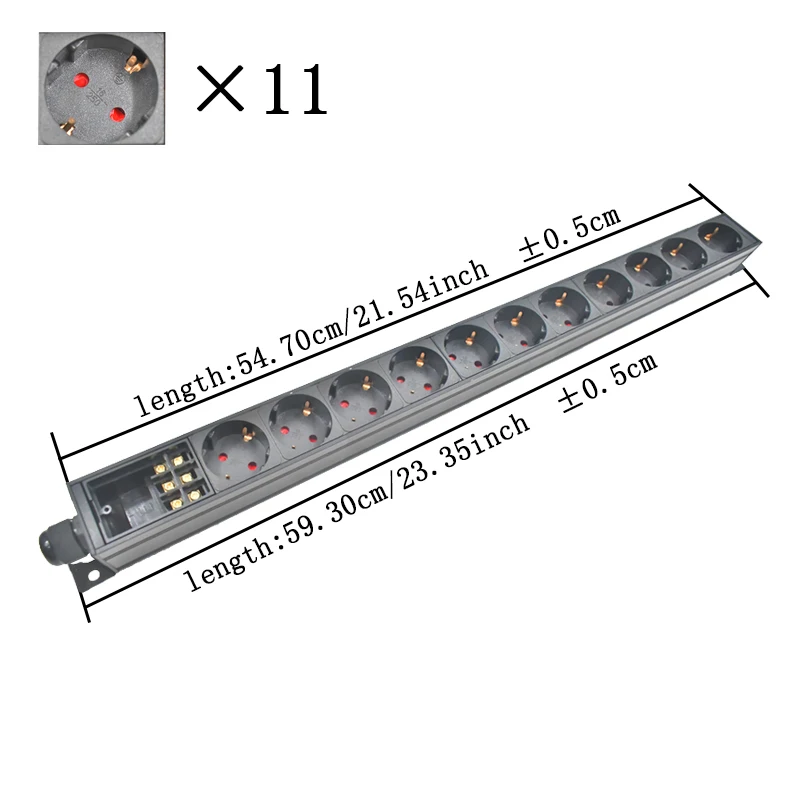 

Удлинитель PDU, сетевой шкаф, стойка, настенный настольный компьютер. Подключите провода 1-11AC, ЕС с распределительной коробкой.