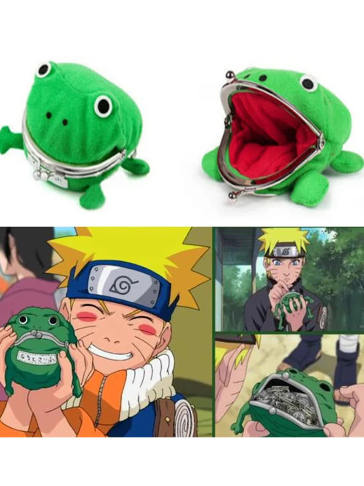 Кошелек с рисунком лягушки из аниме Наруто |
