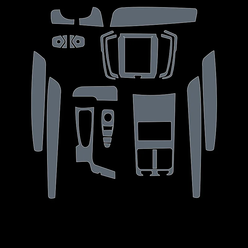 

Tpu Transparent Film for Volvo S90 T4 T5 B5 Car Interior Stickers Center Control Gear Navigation Dashboard Door Windows Panel