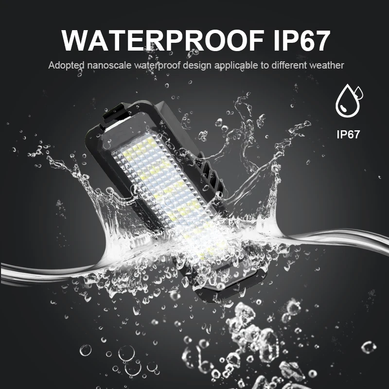 2 шт. светодиодный светильник номерного знака без ошибок для VW Golf MK4 MK5 MK6 Passat 4D Sedan