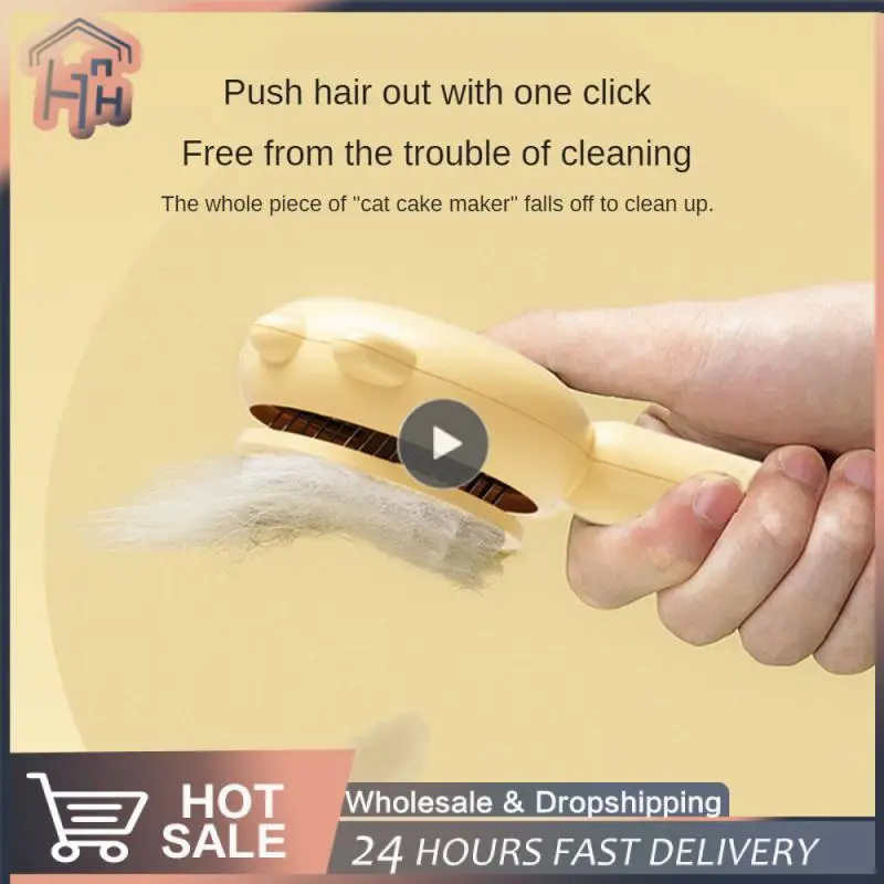 

Мини-расческа для домашних питомцев из нержавеющей стали