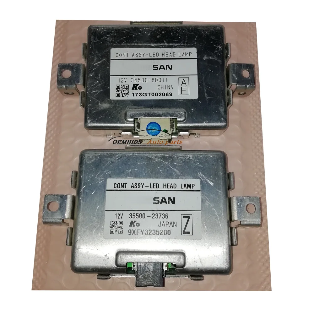 ShengYing оригинальные передние фары Компьютер Лампа управления 35500-8D01T 35500-23736 для Qashqai Cont Assy передняя лампа привод