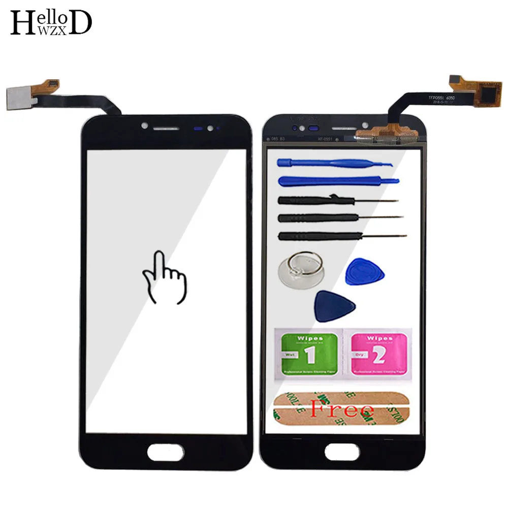 

5.5'' Mobile Touch Screen For Ulefone T1 / Gemini Pro Digitizer Touch Panel Glass Sensor Tools Adhesive Replace Part