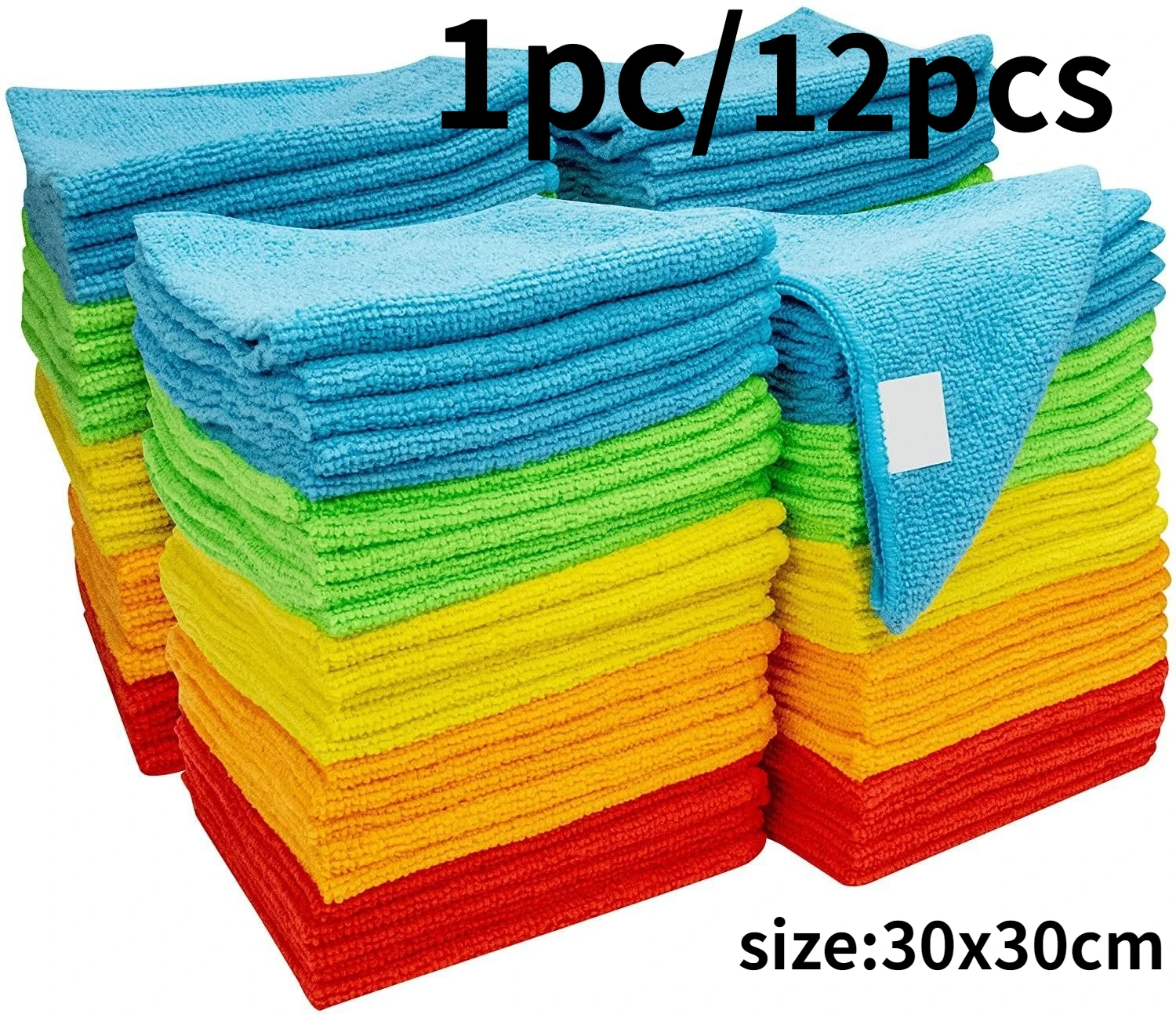 

Thin Microfibre Washing Cloths Dishcloths Rag Absorbent Towel Bamboo Fiber House Cleaning Cloths Napkins Cleaner Kitchen Gadgets