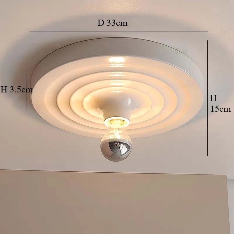 

Настенный светильник Winfordo Bauhaus Retro UFO Ripple Disc