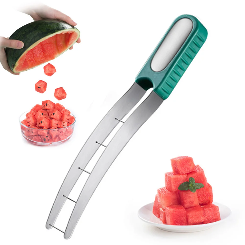 

304 Stainless Steel Watermelon Artifact Slicing Knife Corer Fruit And Vegetable Tools Kitchen Accessories Gadgets Fruit Cutter