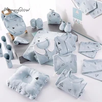 1822 pieces newborn clothes baby gift pure cotton baby set 0 12 months autumn and winter kids clothes suit unisex without box