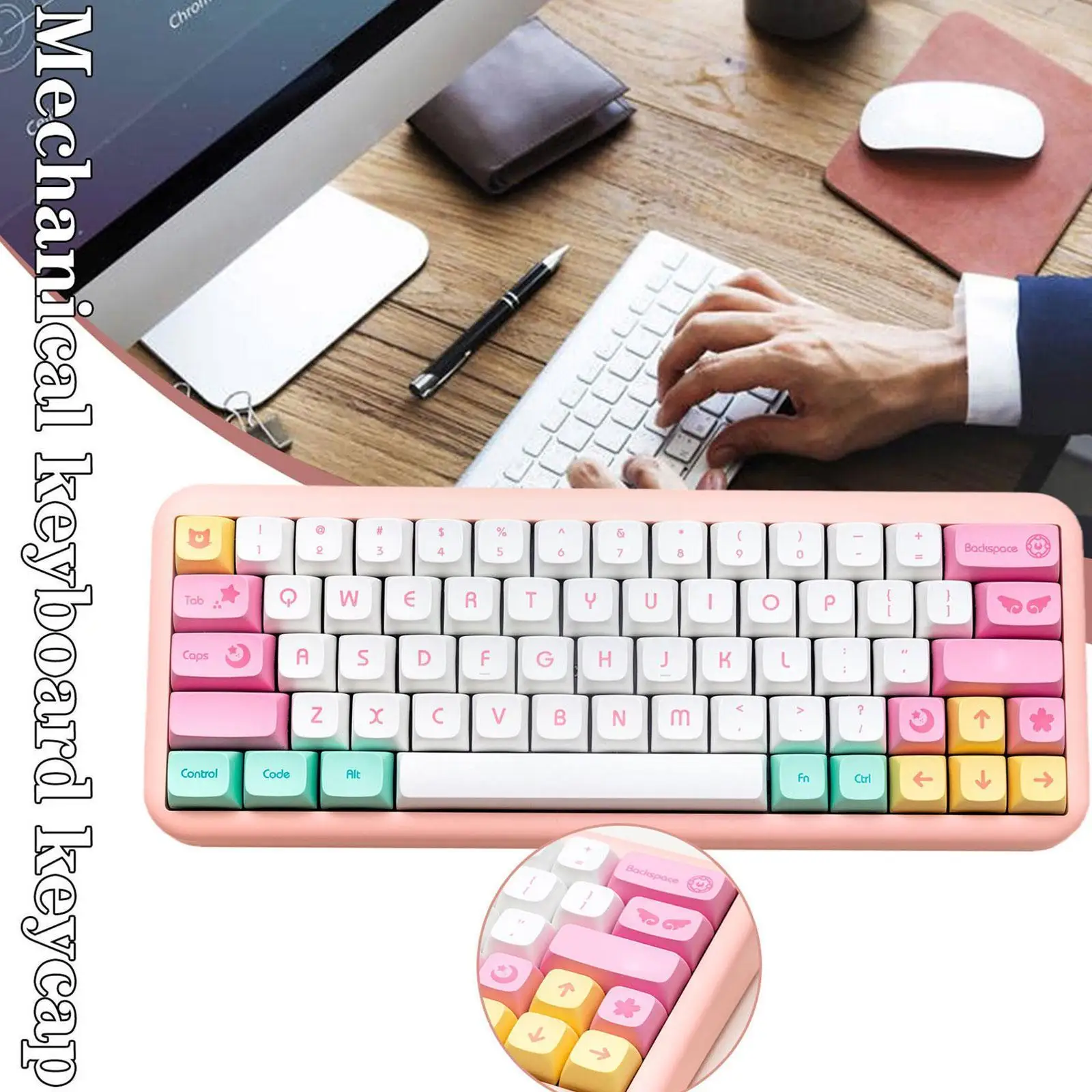 

Колпачки для механической клавиатуры G5u9 в японском стиле, 143 клавиш