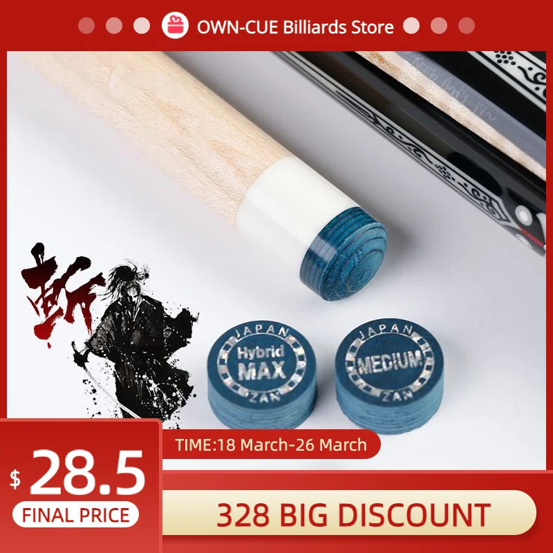 

Оригинальный японский Max ZAN 14 мм наконечник профессиональный 8 и 9 слоев Высокое качество искусственная кожа прочные аксессуары Новинка