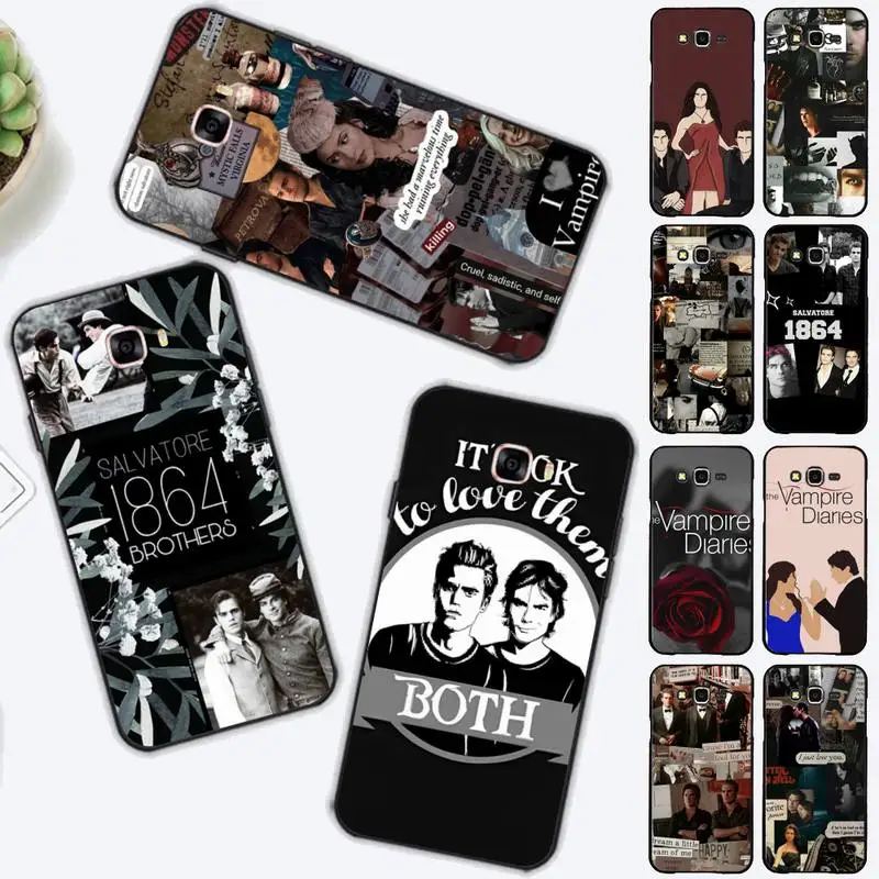 

The Vampire Diaries Phone Case For Samsung J 7 plus 7core J7 neo J6 plus prime J6 J4 J5 Mobile Cover