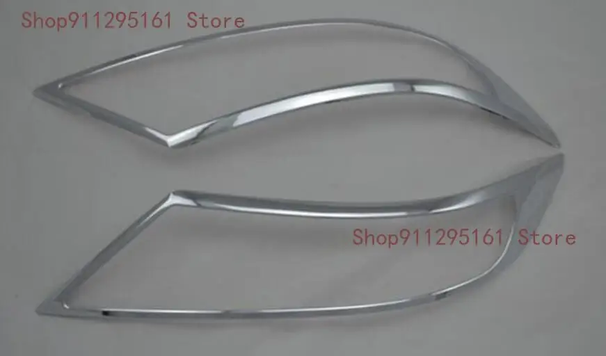 

Car Accessories For Kia Sorento 2010-2011 Exterior ABS Chrome Headlight Cover Decoration Front Head Lamp Light Cover Trims 2Pcs