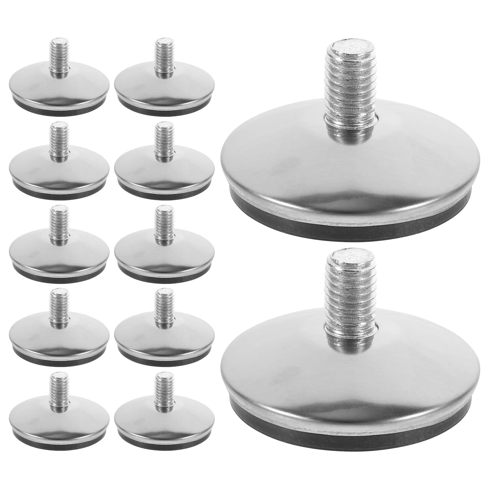 

12 pcs Home Furniture Legs Sofa Legs Screw on Chair Legs Non-skid Sofa Feet for Table