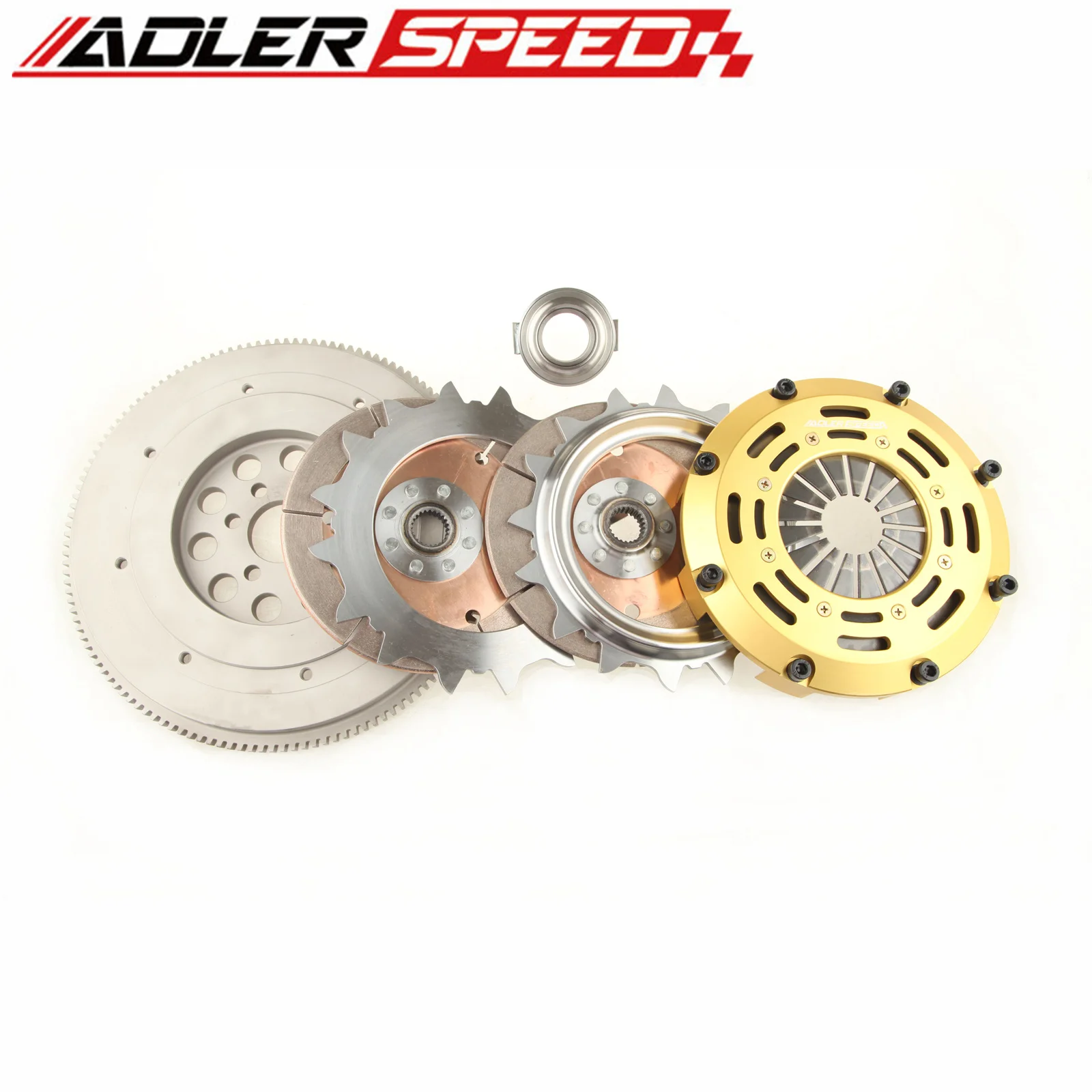 Комплект двухдисков сцепления ADLERSPEED Racing для 97-05 AUDI A4 QUATTRO 1.8T B5 B6 98-05 VW PASSAT