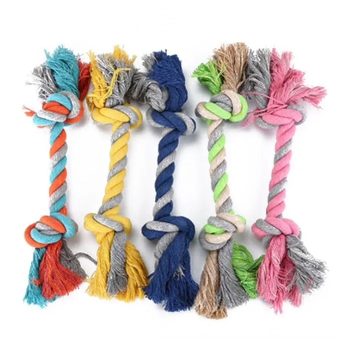

Hot style cotton rope pet toy dog molar tooth training cotton rope dog toy
