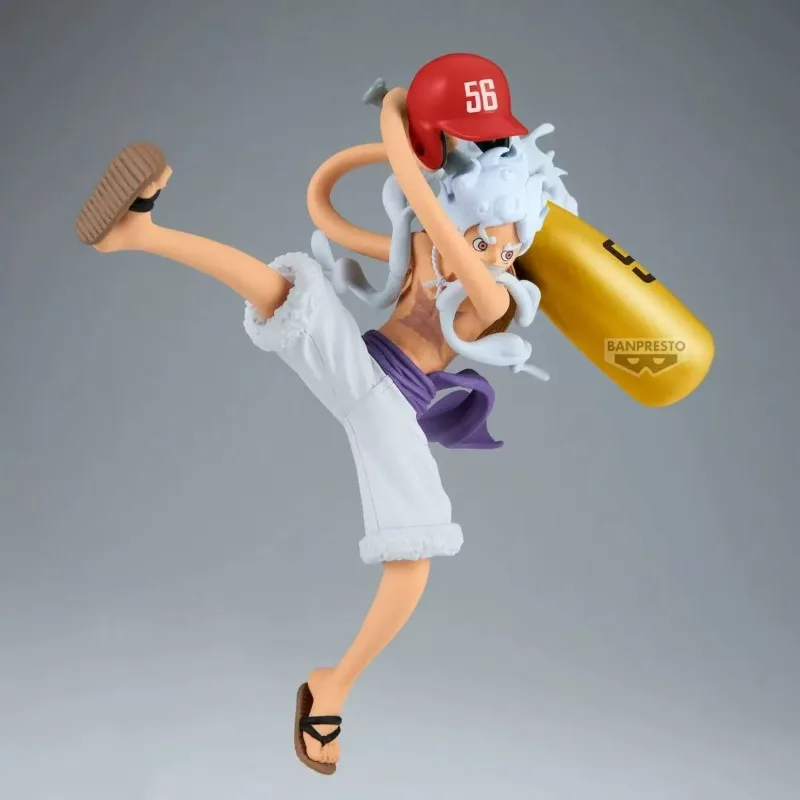 Фото В наличии: Оригинальная аниме-фигурка Bandai Banpresto One Piece Battle Record Collection Monkey D. Luffy, модель, игрушка, подарок TT №5