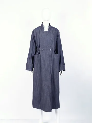 DNBS 2025 Усовершенствованный дизайн, тонкий плащ с двумя пуговицами, облегающий длинный пиджак с талией, подходит для весны и лета, однотонный цвет