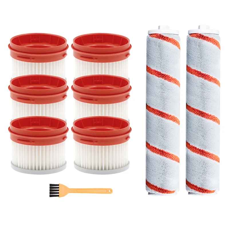 

HEPA Filter Roller Brush For XIAOMI Dreame V8 V9 V9B V9 Pro V10 V11 Handheld Cordless Vacuum Cleaner Parts Accessories