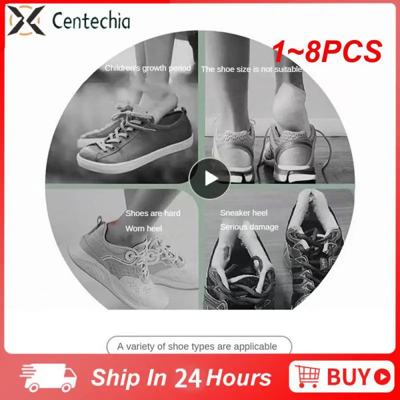 1 ~ 8 шт. Популярные стельки Youpin, стельки для пятки, обуви для спорта, Нескользящие стельки для ног, регулируемый размер 1 ~ 8 шт. Популярные стельки Youpin, стельки для пятки, обуви для спорта, Нескользящие стельки для ног, регулируемый размер