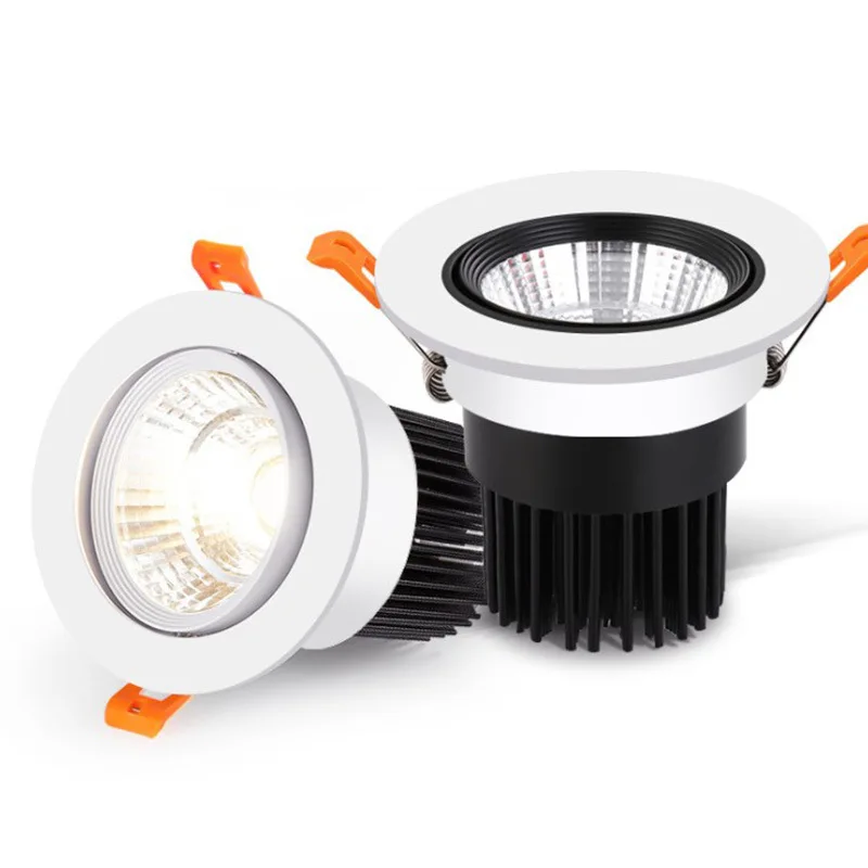 Встроенный приглушаемый Светодиодный Потолочный Светильник направленного