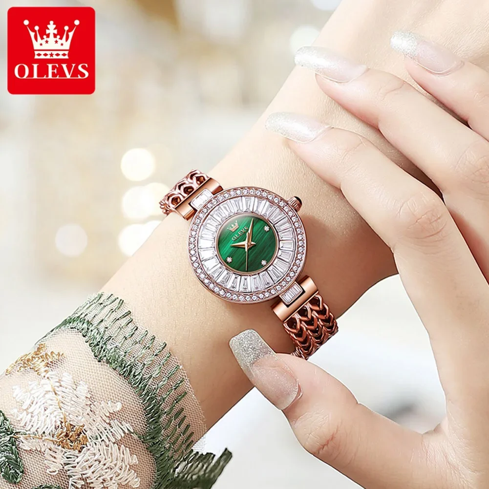 9959 оригинальные элегантные кварцевые женские часы от ведущего бренда OLEVS