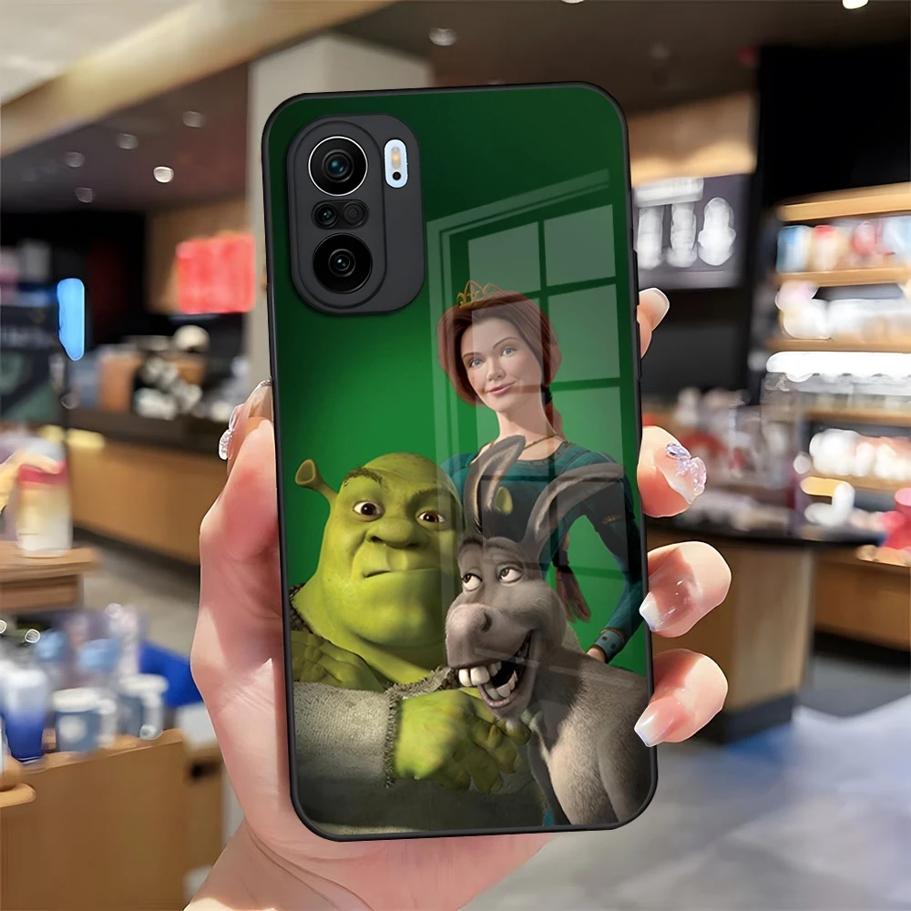 Чехол для телефона с рисунком S-Shreks Redmi 13 12 13c 12c Note Pro Plus 11 10 12s 9t 11s Задняя крышка из