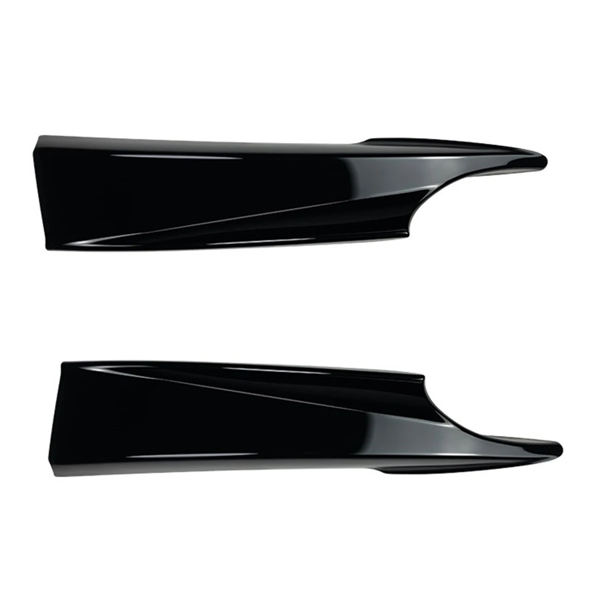 

For BMW F34 GT Front Bumper Lip Angle Diffuser Splitter Spoiler Protector 325D 328I 335D 335I M Sport 2014-2019 Black