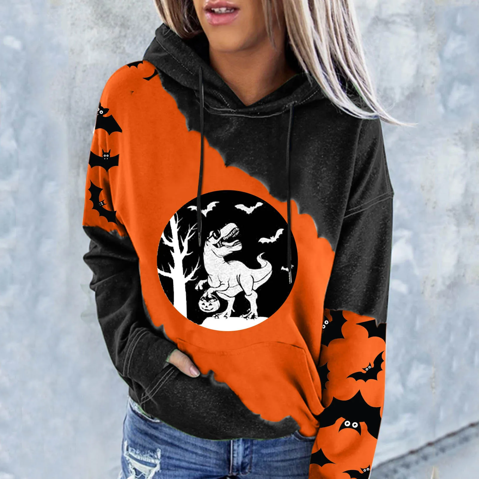 

Sweatshirt For WomenHooded Long SleeveClubbing Casual Pullover Tops Women S Sweatshirts Full Zip Hoodie Women