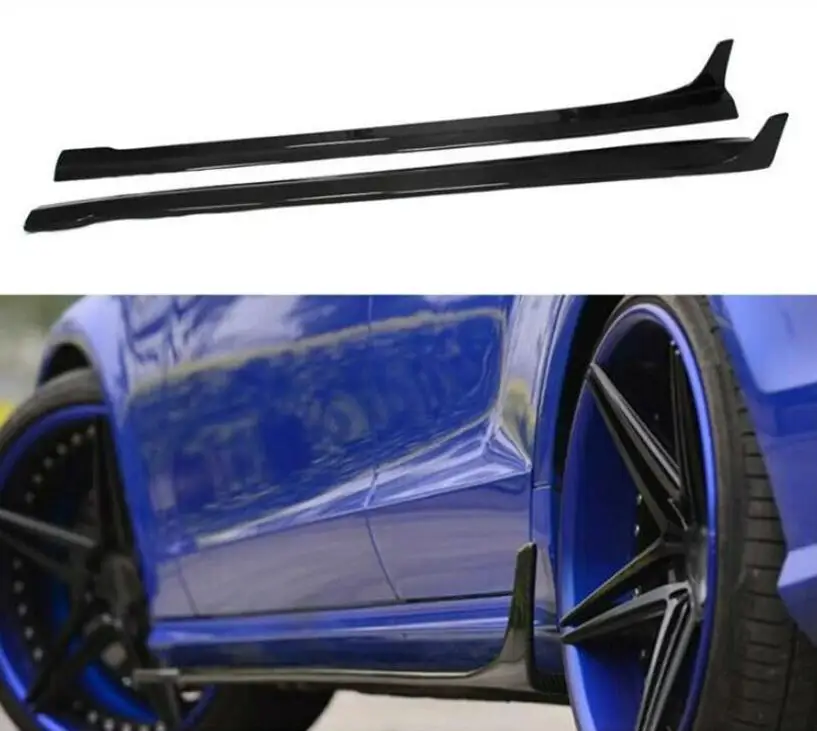 

Carbon Fiber Body Skirts For Mercedes-Benz W218 CLS 260 300 320 350 400 63 2012-2018 Side Extension Body Skirts Kit Lip