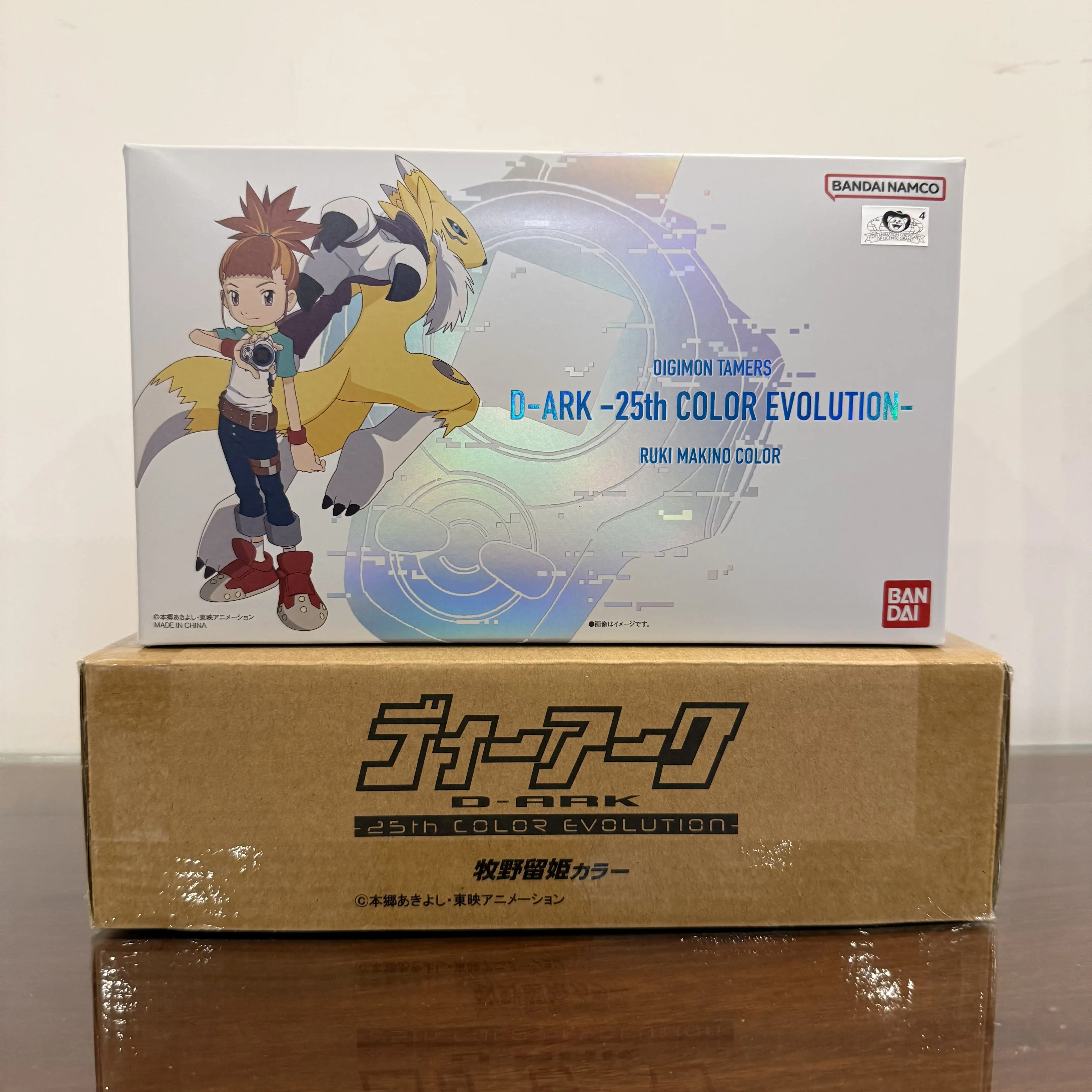 Фото Новый коллекционный аниме-продукт Bandai Digimon Digivice D Ark 25th Color Evolution Digimon Adventure Ruki Jenrya Reinamon в наличии №5