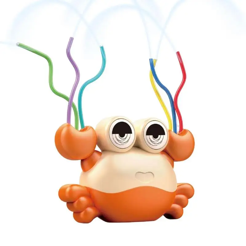 

Детский спринклер с крабом или лягушкой, уличный распылитель воды с 6 качающимися трубками, уличный спринклер для распыления воды для детей