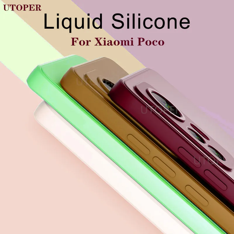 

Чехол из жидкого силикона для Xiaomi Redmi Note 11 11S 9 10 Pro Max