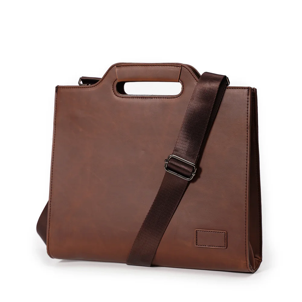 2022 New Men handbag Men's Briefcase Zipper Large Capacity Tote Men's bag Business shoulder bag bolso hombre bag for men