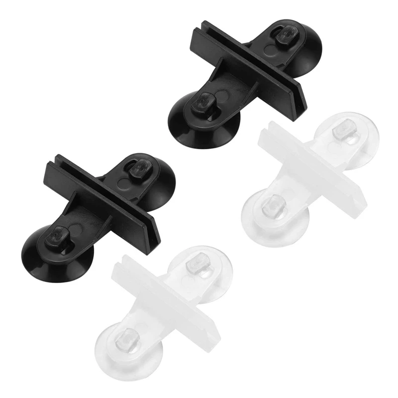 

120 Pcs Divider Aquarium Suction Cup Holders For Fish Tanks Glass Cover Separating Divider Support Clip Bracket